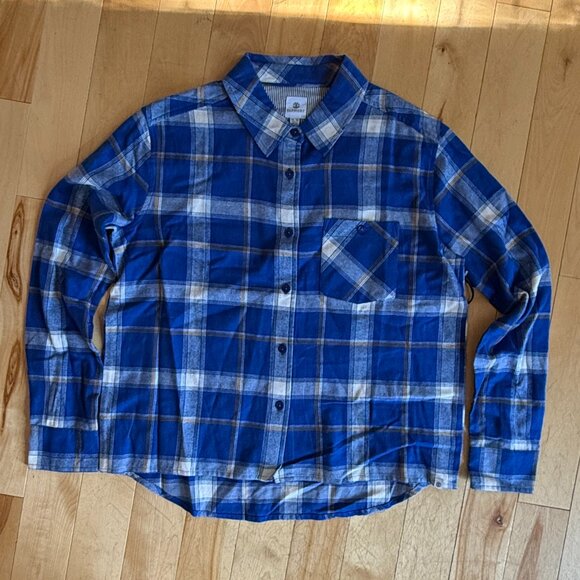 Women's Lightweight Flannel Shirt - Picture 1 of 7